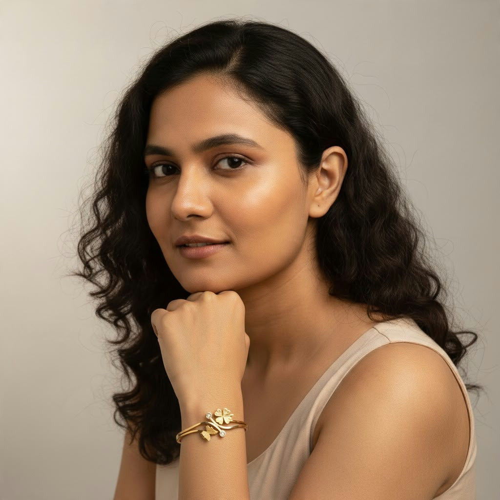 Anti-Tarnish Bracelet-Style Kada | Regular Size